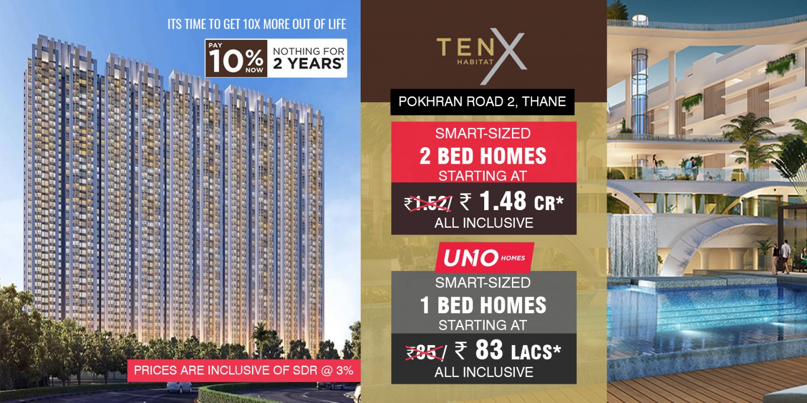 Raymond Realty Ten X  Habitat Thane pokhran road no 2-raymondtenxhabitat banner.jpg
